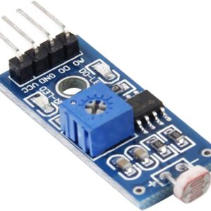 Photoresistor and potentiometer on LDR light sensor module